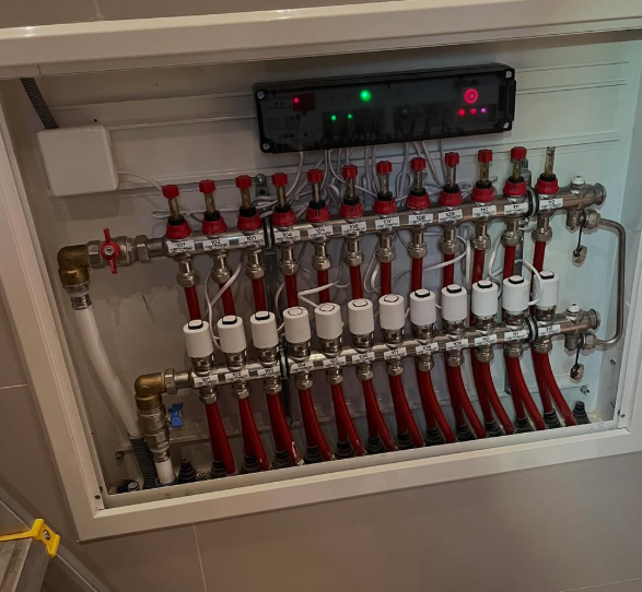 Värmepump installation