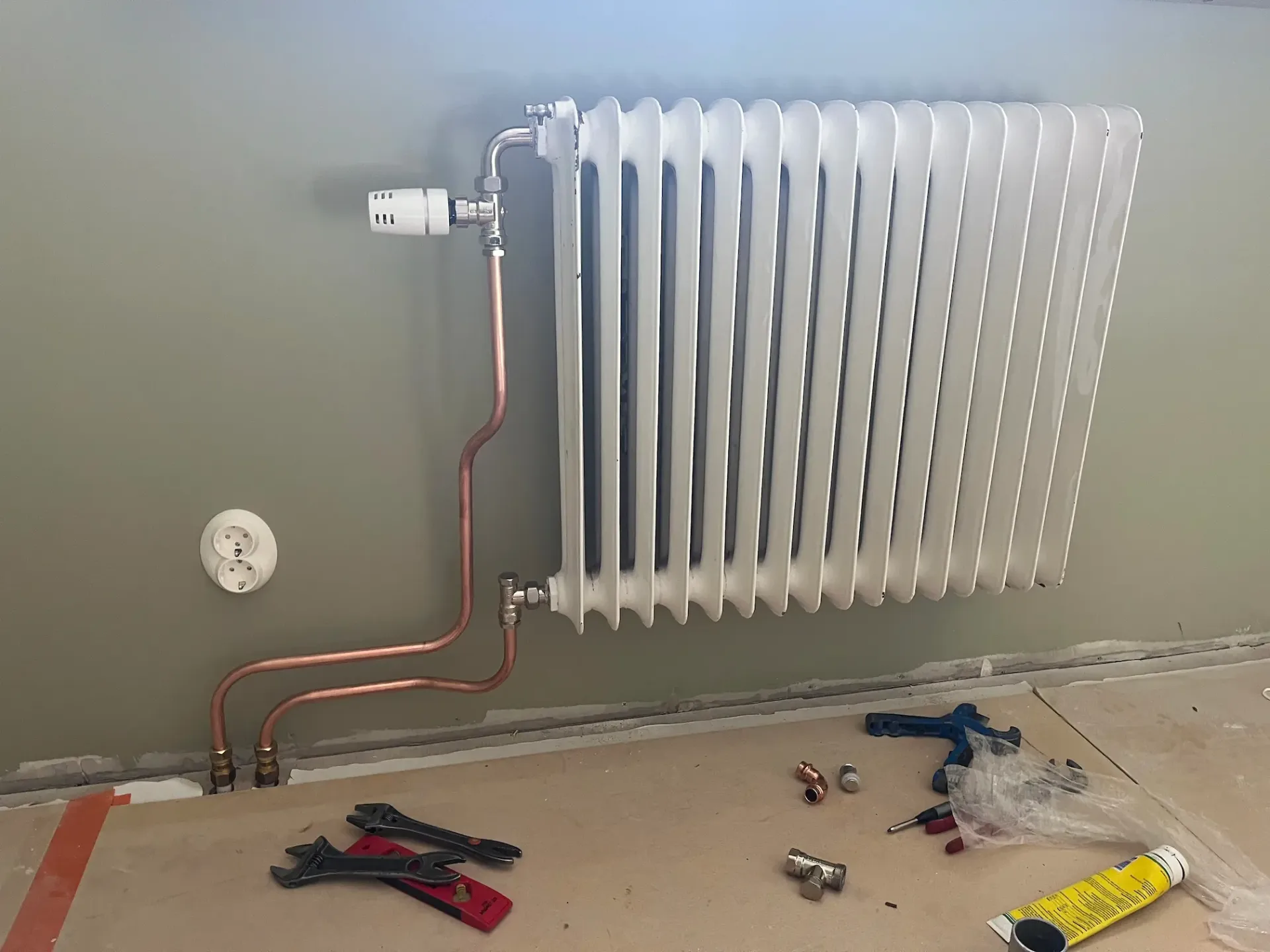 Installation av värmesystem